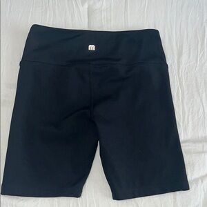 Mondetta Black Bike Shorts Slim Fit Above Knee Size XS‎